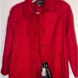 George Davidson Mohar goat coat size L